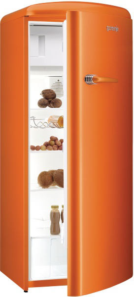 Gorenje RB60299OO combi-fridge Freestanding Orange – image 2