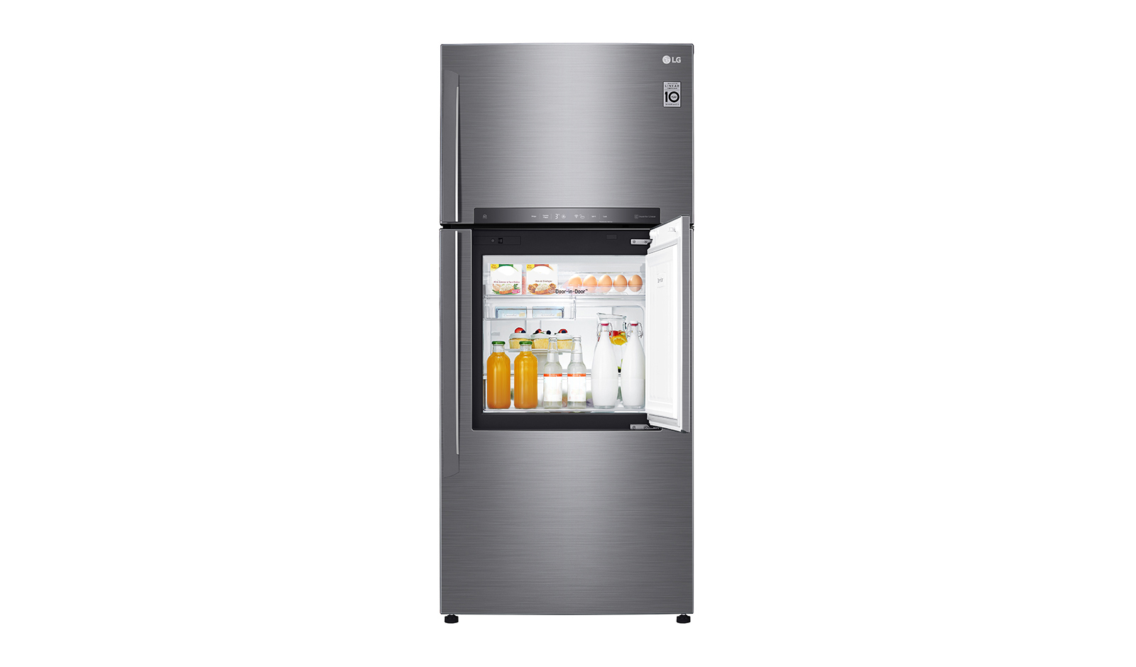 LG GN-A702HLHU fridge-freezer Freestanding