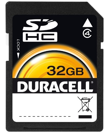 Duracell 32GB SDHC