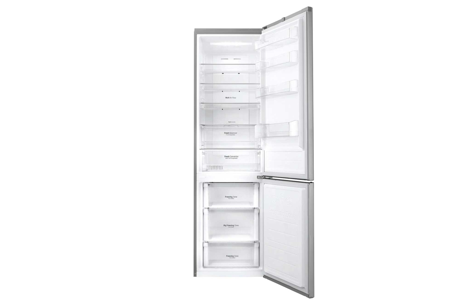 LG GBB60PZMFS fridge-freezer Freestanding – image 3