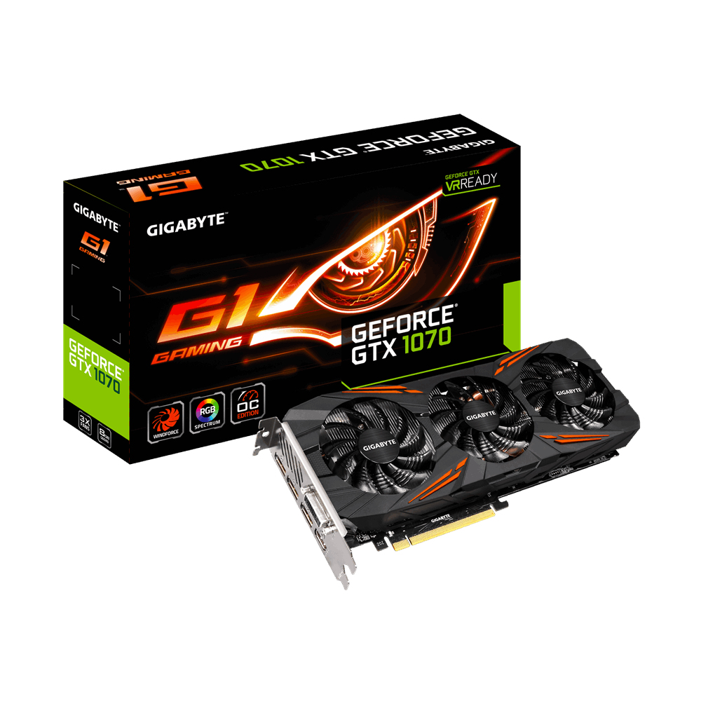 GIGABYTE GV-N1070G1 GAMING-8GD – image 2