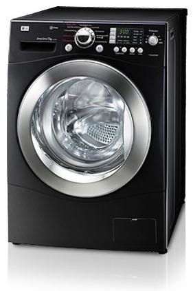 LG F1403TDS6 washer dryer Freestanding Front-load Black