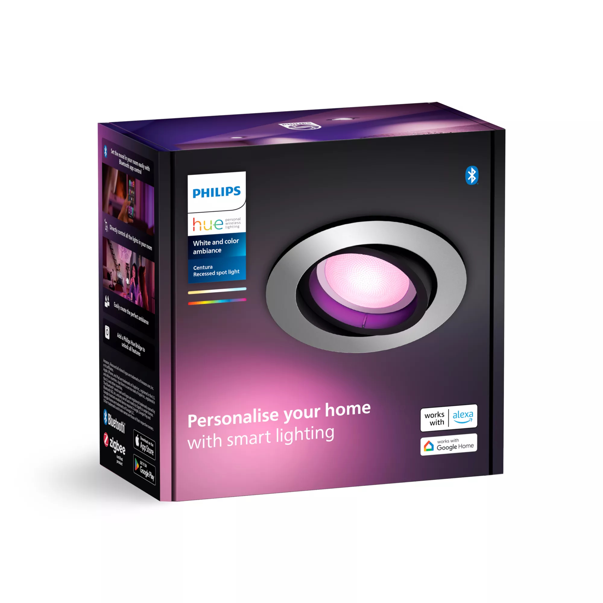 Philips by Signify Philips Hue White and colour ambience Centura recessed spotlight – image 3