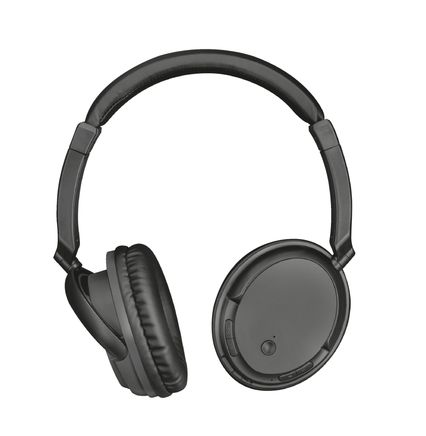 Trust Kodo Headset Wired & Wireless Head-band Calls/Music Bluetooth Black – image 3