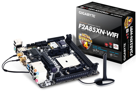 GIGABYTE GA-F2A85XN-WIFI motherboard AMD A85X Socket FM2 mini ITX – image 2