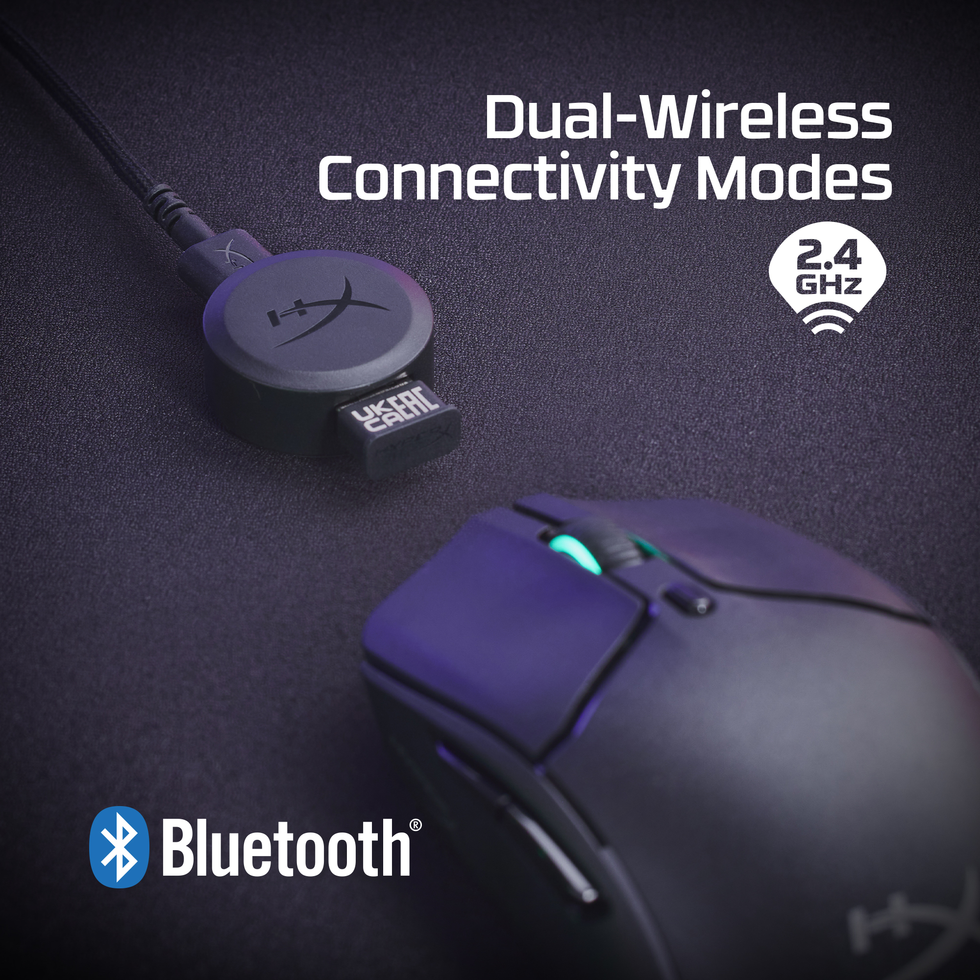 HyperX Pulsefire Haste 2 Wireless Black Gaming Mouse – image 5