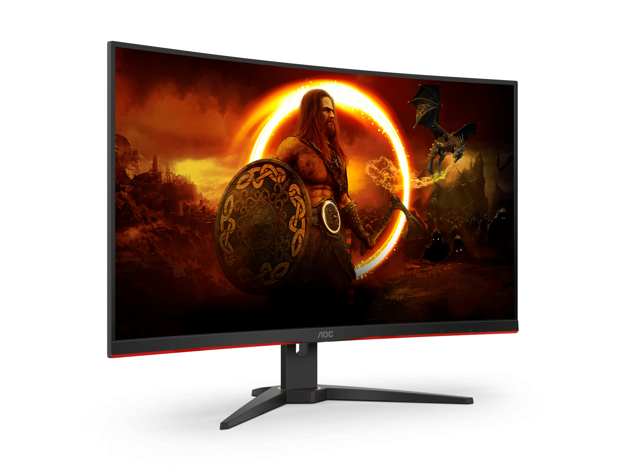 AOC CQ32G2E computer monitor – image 4