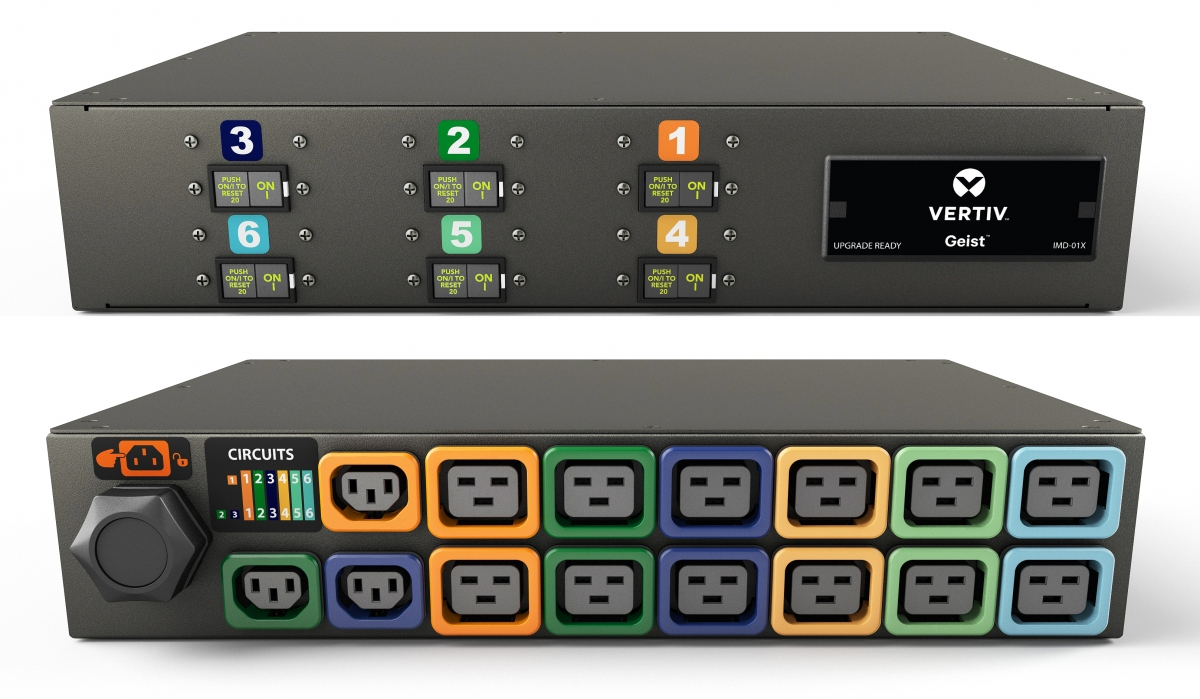 Vertiv I10047L power distribution unit (PDU) 15 AC outlet(s) 2U Black