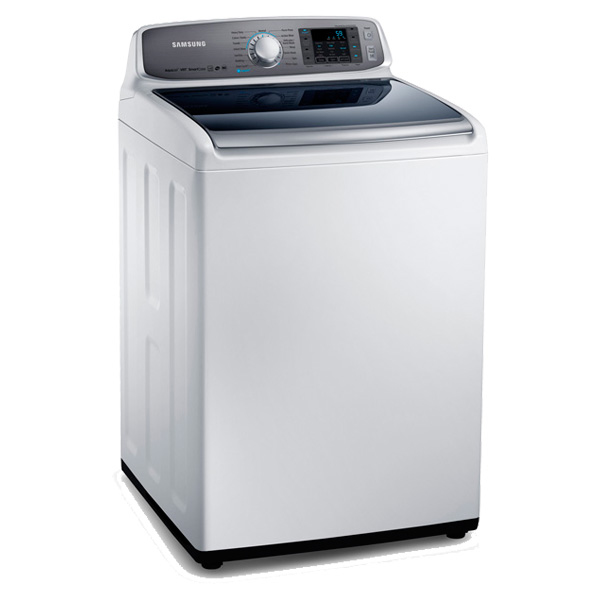 Samsung WA50F9A8DSW washer dryer Freestanding Top-load White – image 2