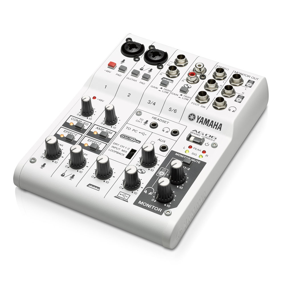 Yamaha AG06 6 channels White – image 1