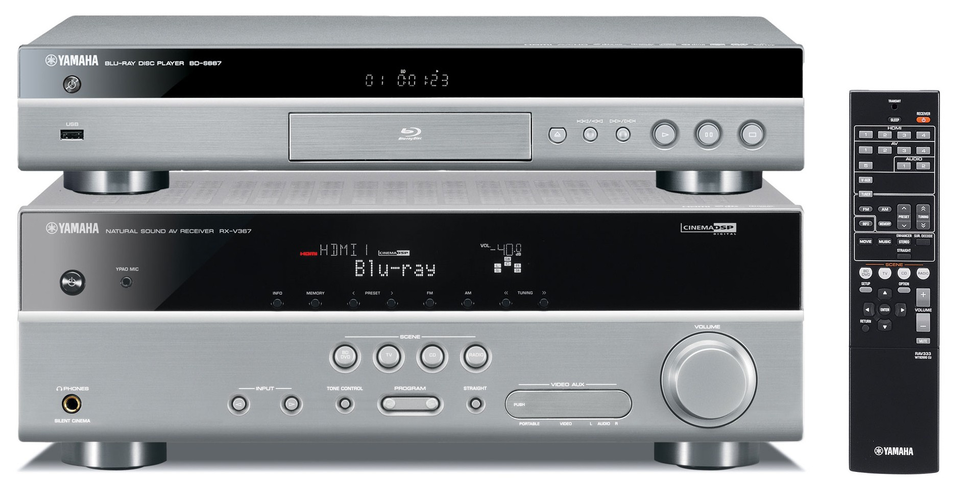 Yamaha BD-300 home cinema system 5.1 channels