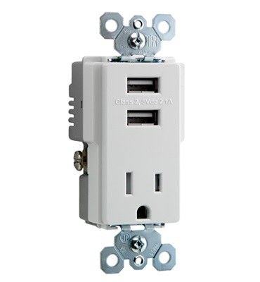 Legrand TM8USBWCC6 mobile device charger Universal White AC Indoor