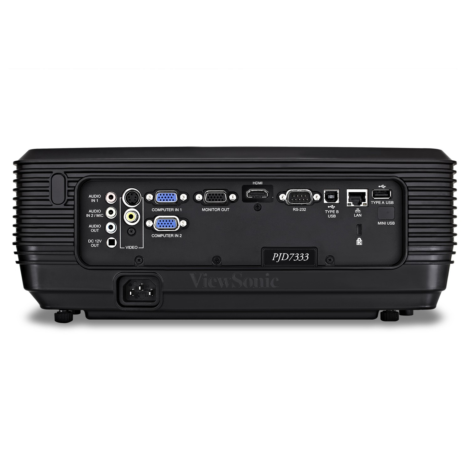 Viewsonic PJD7333 data projector Portable projector 4000 ANSI lumens DLP XGA (1024x768) Black – image 6