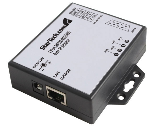 StarTech.com 1 Port RS-232/422/485 Serial over IP Ethernet Adapter