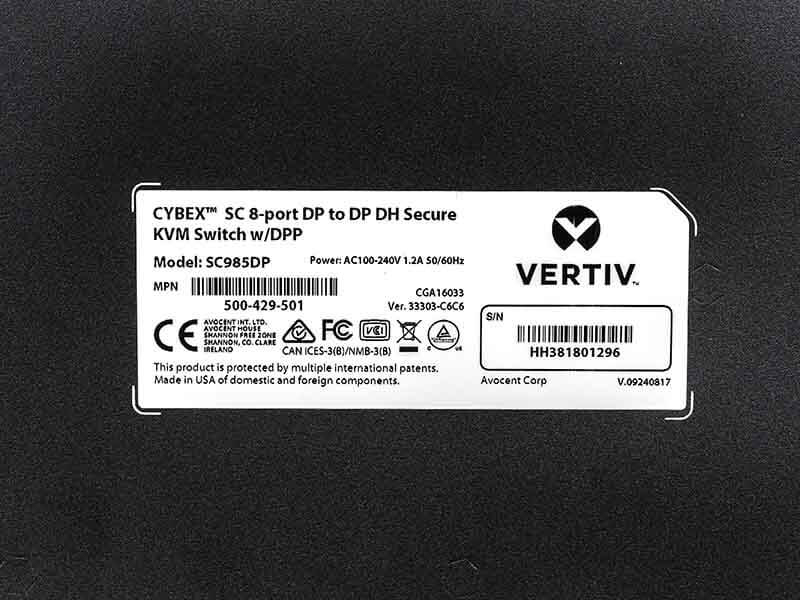 Vertiv Cybex SC 985DP – image 3