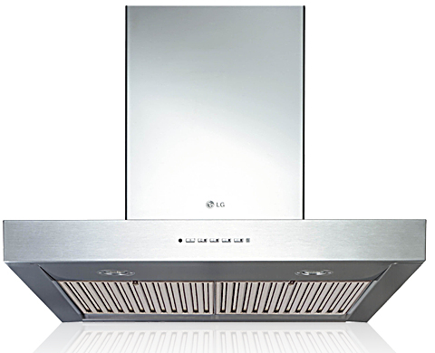 LG DC6152SEU cooker hood Island Silver 660 m³/h
