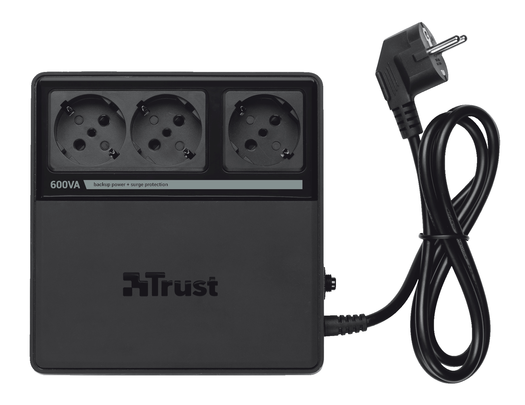 Trust 600VA UPS with standard power outlets – image 2