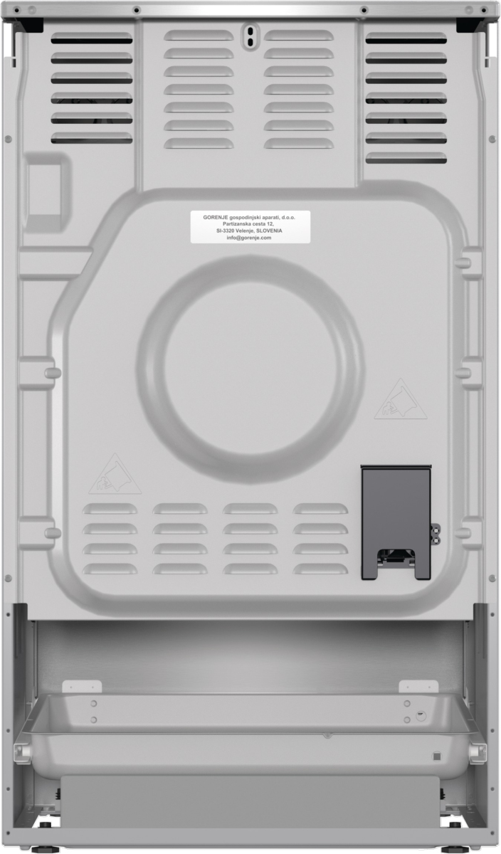 Gorenje 741016 cooker Freestanding cooker Electric Ceramic hob Stainless steel – image 5