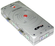 Lindy CPU Switch LITE AUDIO 4 Port