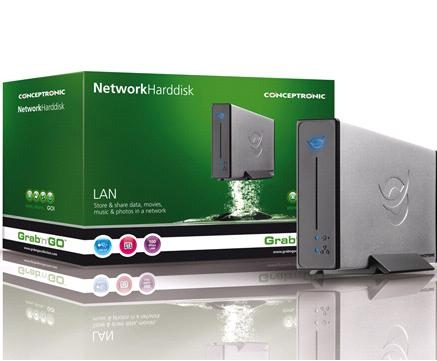 Conceptronic 640GB Network (LAN) HDD – image 4