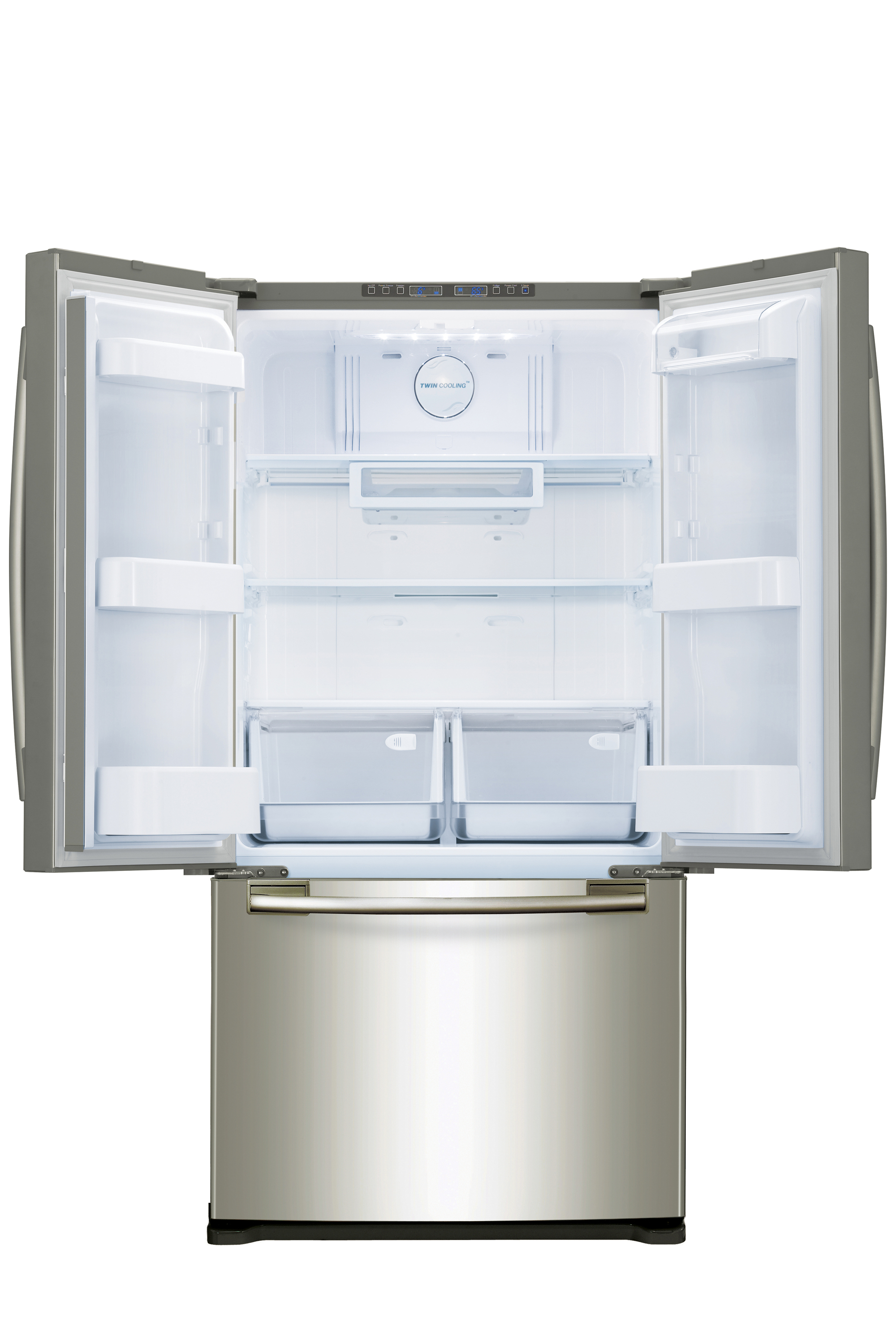 Samsung RF62HEPN side-by-side refrigerator Freestanding – image 2