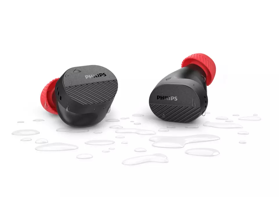 Philips TAA5508BK/00 headphones/headset True Wireless Stereo (TWS) In-ear Calls/Music Bluetooth Black, Red – image 9