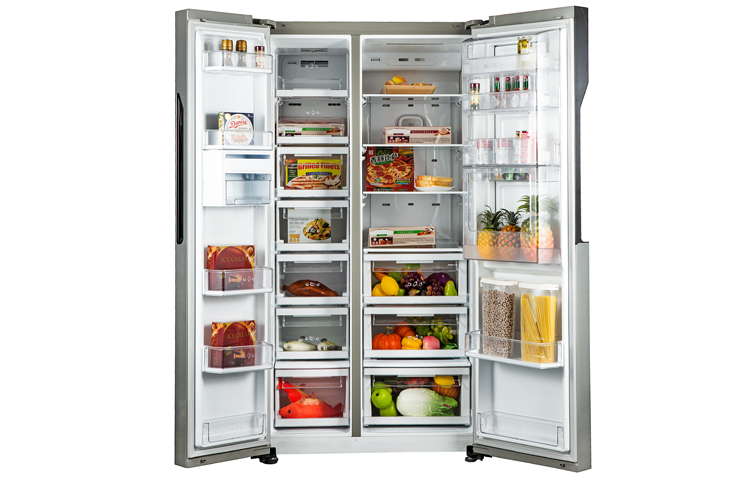 LG GR-M237JSQN side-by-side refrigerator Freestanding – image 4