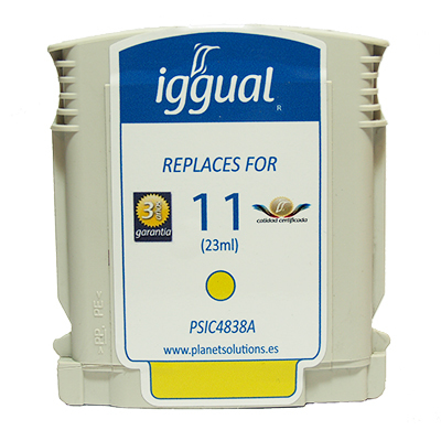 iggual PSIC4838A ink cartridge Standard Yield Yellow – image 2