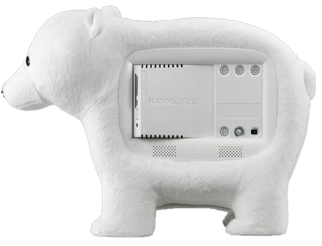 Hannspree SD80ZBMW digital photo frame White – image 2