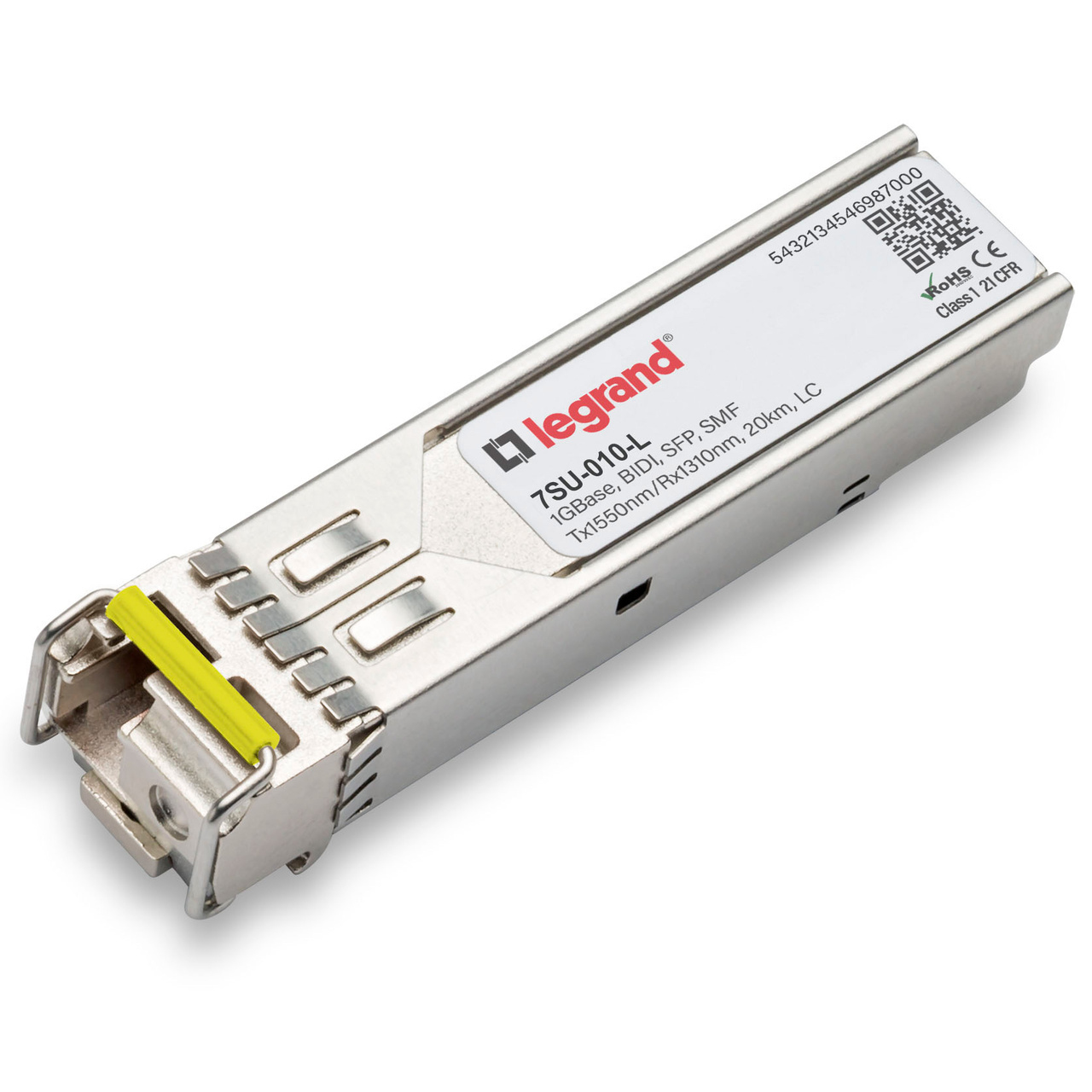 Legrand 7SU-010-L network transceiver module Fiber optic 1000 Mbit/s SFP 1310 nm