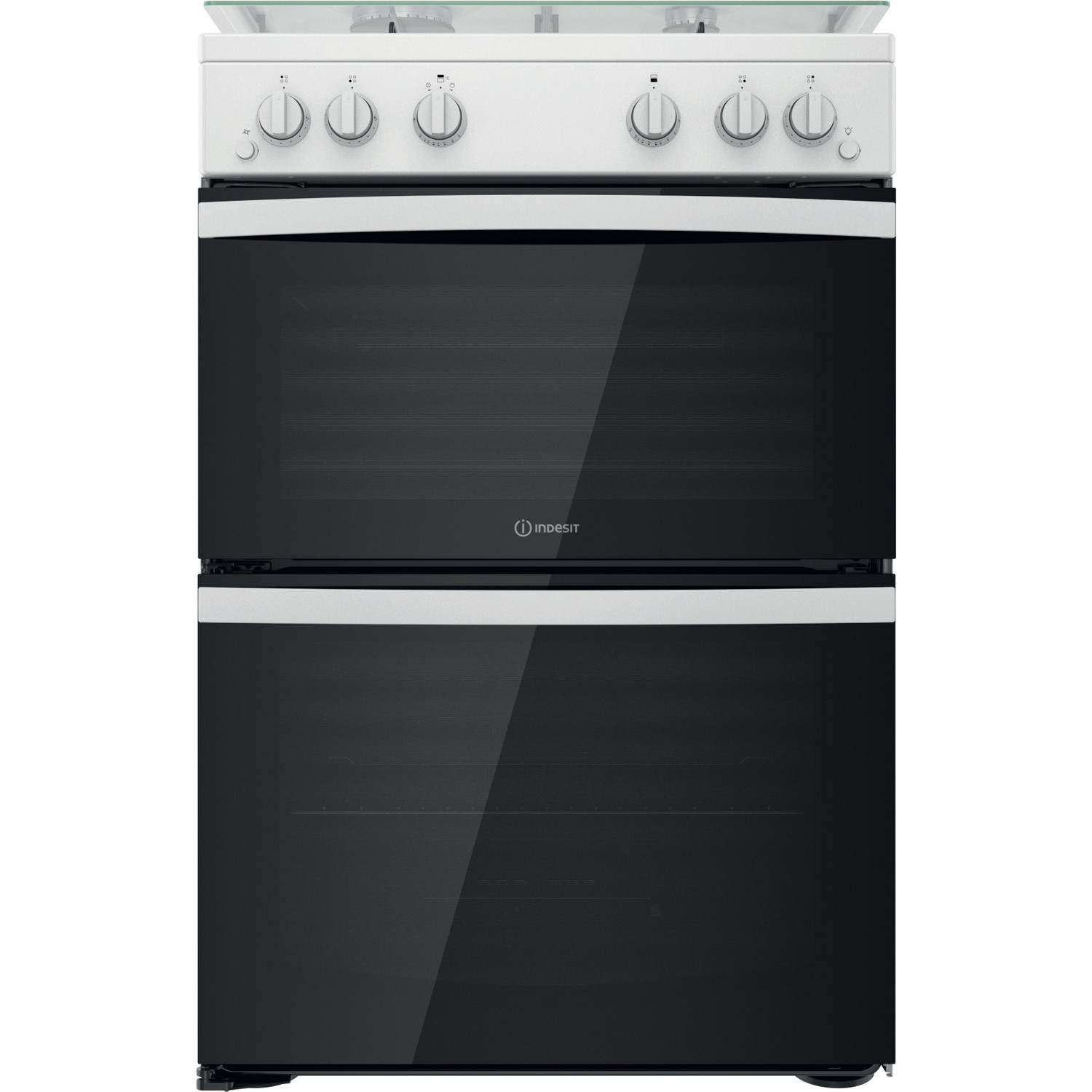 Indesit ID67G0MCW/UK cooker Freestanding cooker Gas White