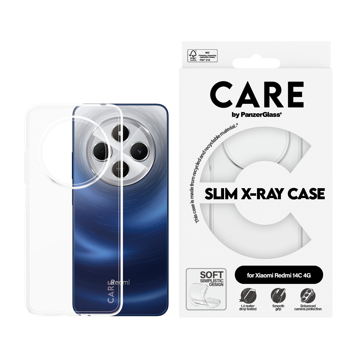 PanzerGlass CARE™ by PanzerGlass® X-Ray Case Xiaomi Redmi 14C 4G – image 2