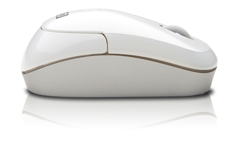 HP White Wireless Laser Mini Mouse – image 7