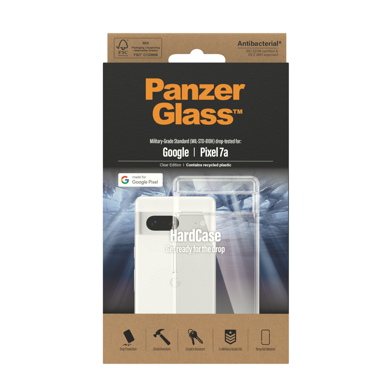 PanzerGlass® HardCase Transparent Google Pixel 7a – image 3