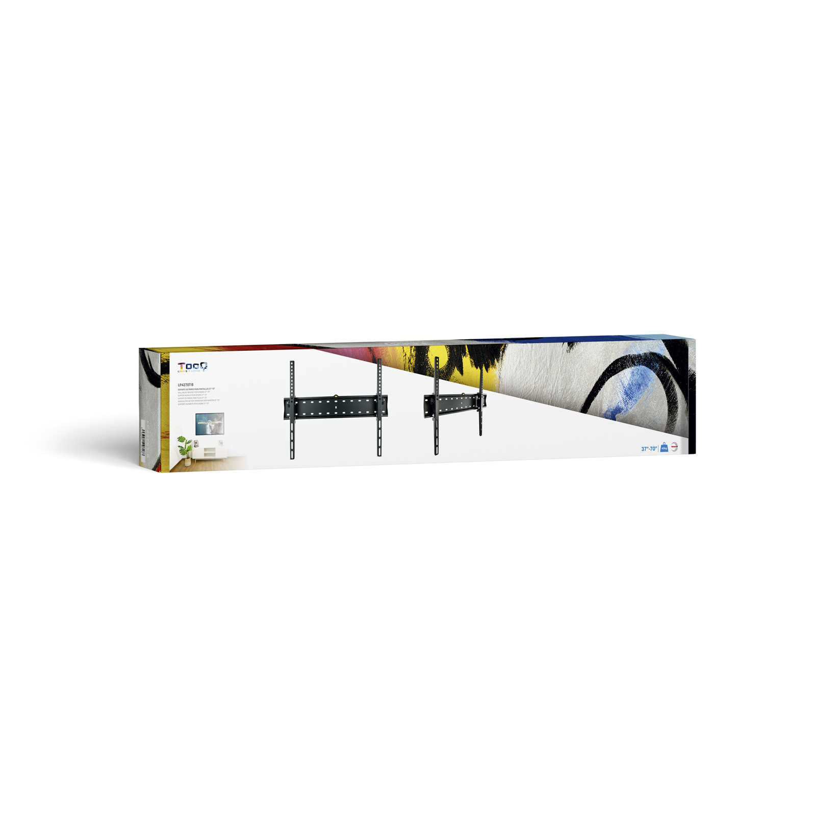 TooQ LP4270T-B TV mount/stand – image 8