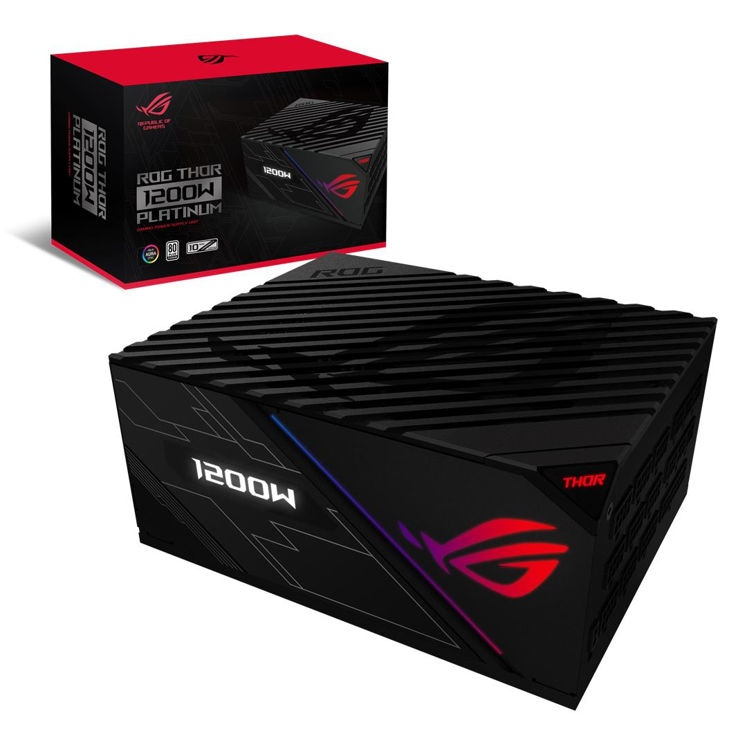 ASUS ROG -THOR-1200P power supply unit – image 1
