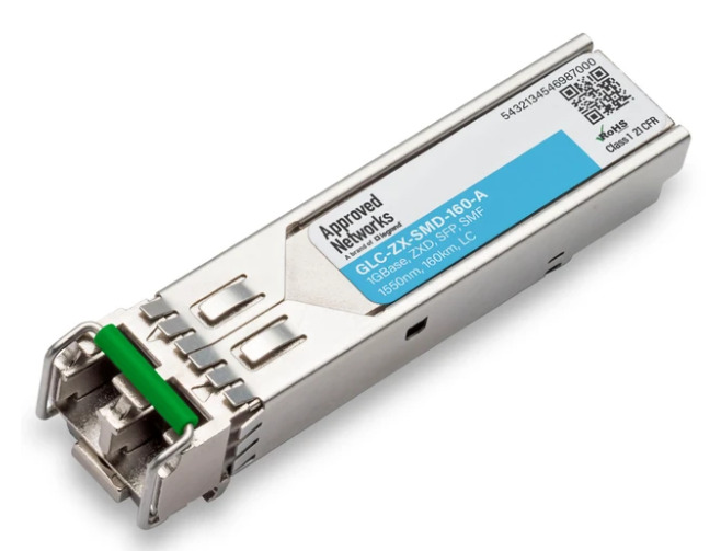 Legrand GLC-ZX-SMD-160-A network transceiver module Fiber optic 1000 Mbit/s SFP 1550 nm