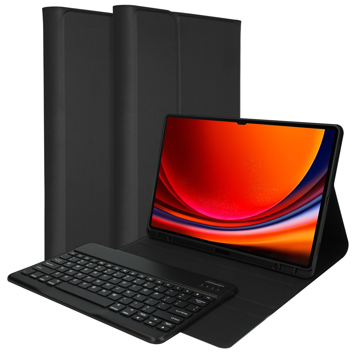 Accezz SH00065374 mobile device keyboard QWERTY Bluetooth Black – image 1