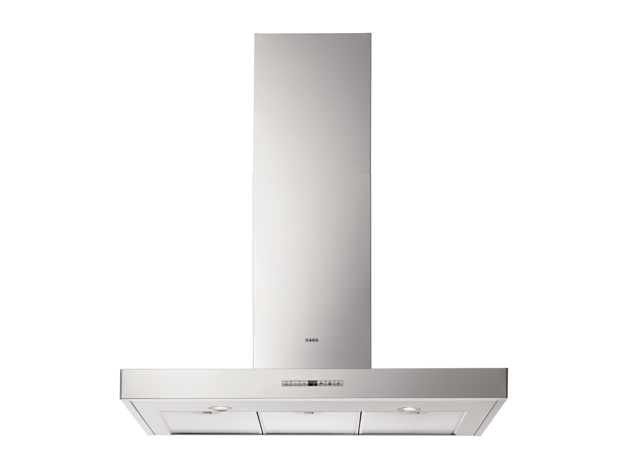 AEG DD-6690-M cooker hood Wall-mounted Stainless steel 710 m³/h