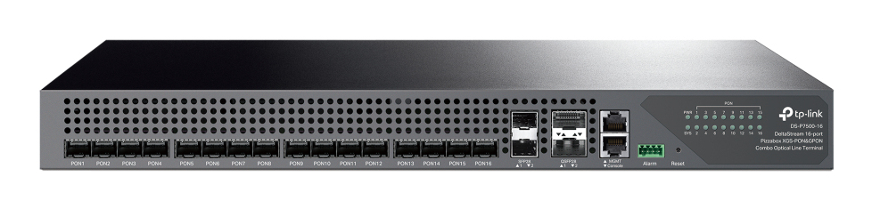 DeltaStream 8-Port Pizza-Box XGS-PON & GPON Combo Optical Line Terminal