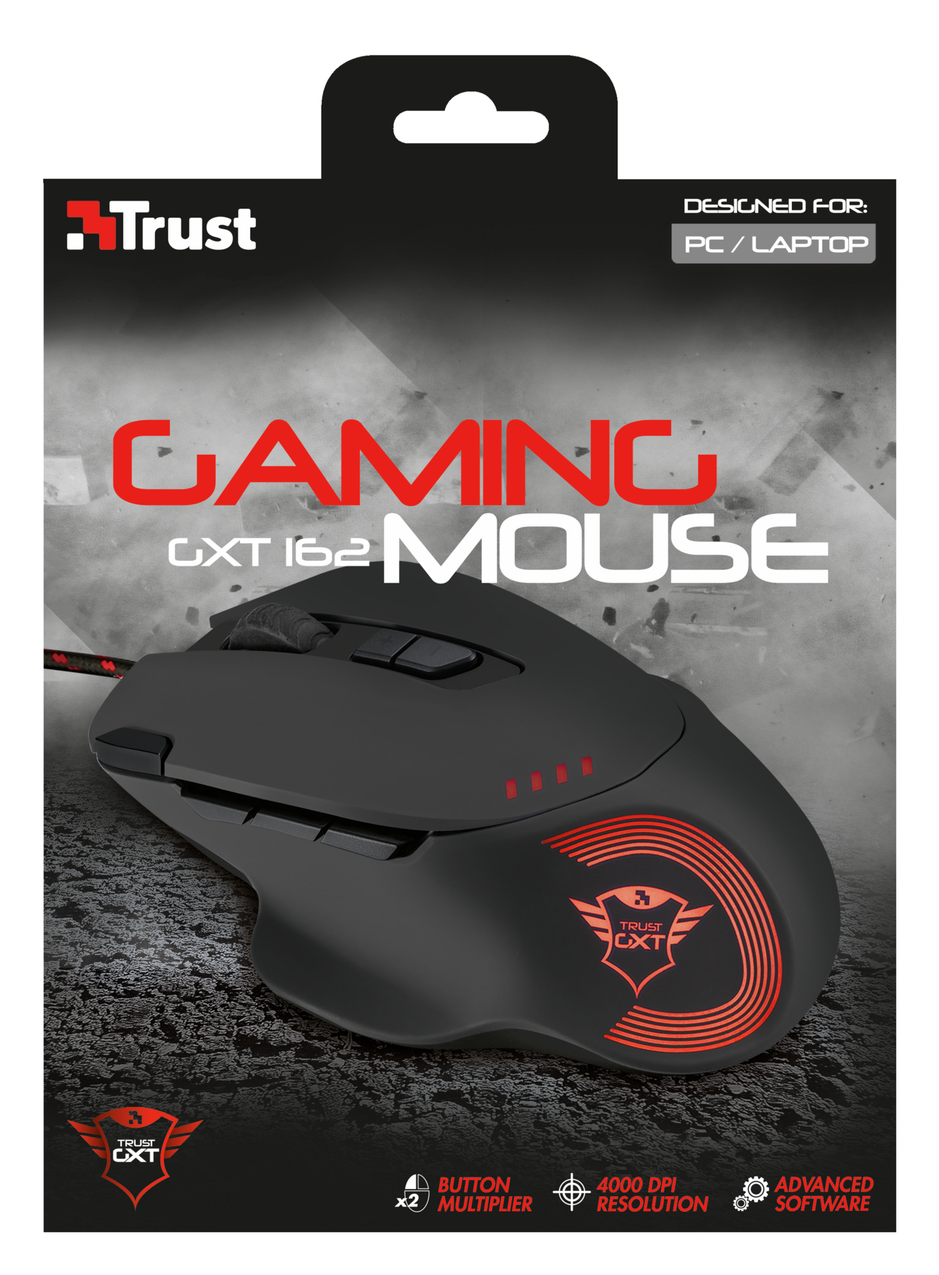 Trust 21186 mouse Gaming Right-hand USB Type-A Optical 4000 DPI – image 4