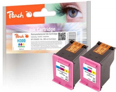 Peach 318841 ink cartridge 2 pc(s) Compatible Standard Yield Cyan, Magenta, Yellow