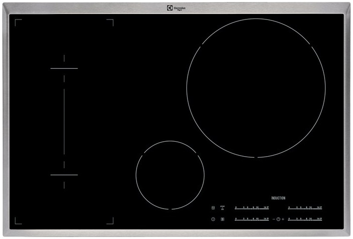 Electrolux KTI8402XE hob Black Built-in Zone induction hob 4 zone(s)