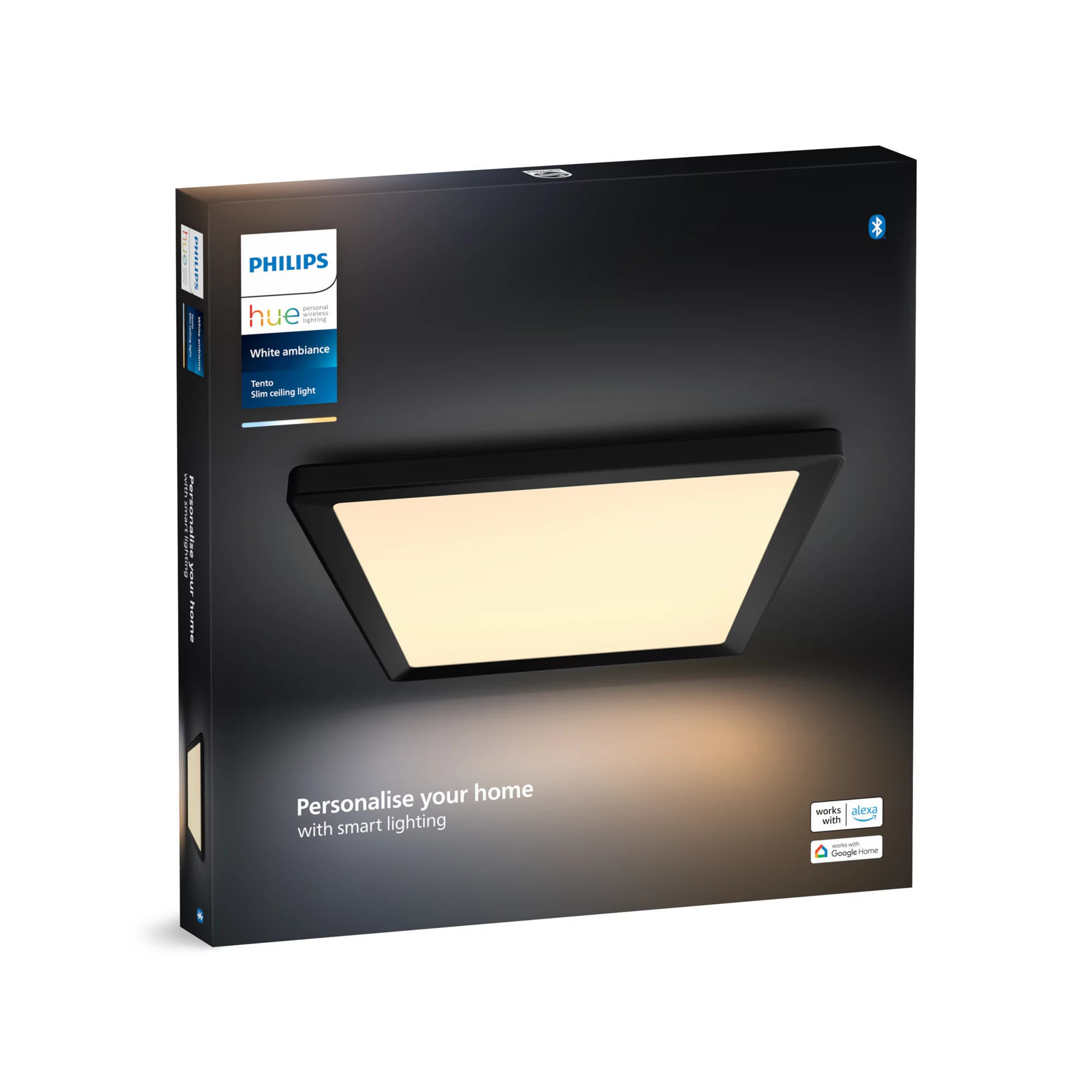 Philips by Signify Philips Hue White ambience Tento square ceiling panel – medium – image 3