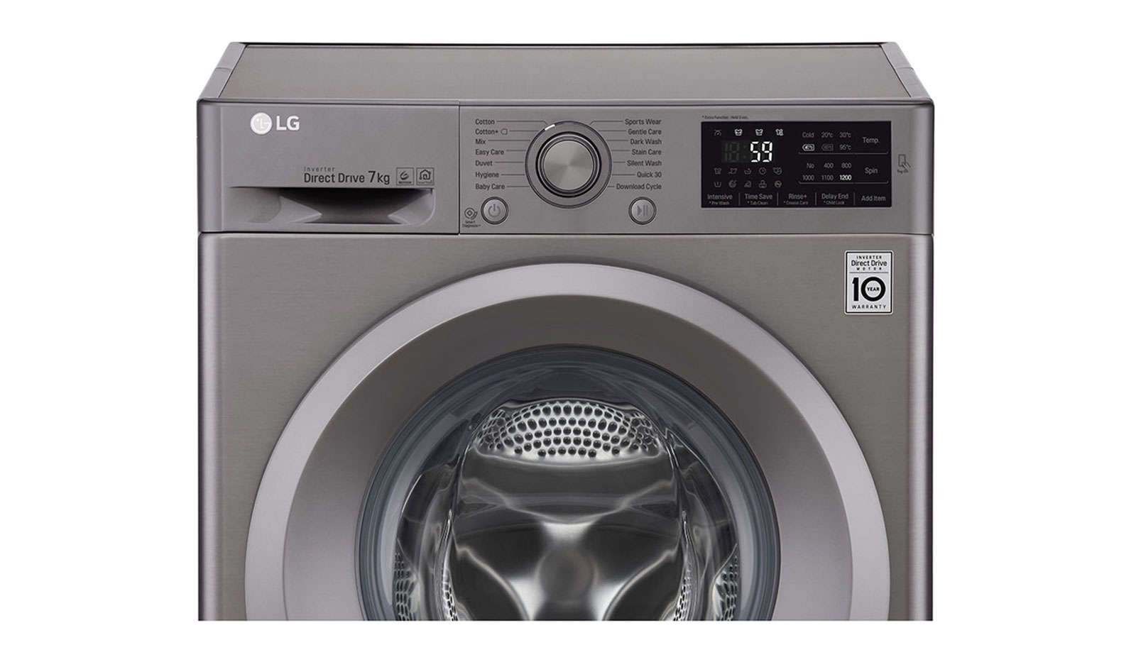 LG F2J5QN7S washing machine Front-load – image 4