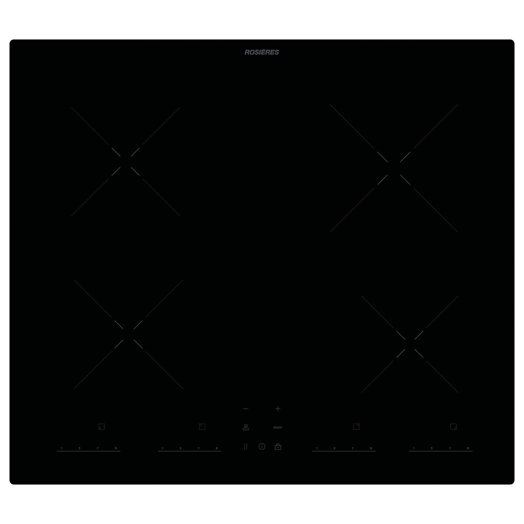 Rosieres RIS647MCAR Black Built-in – image 1