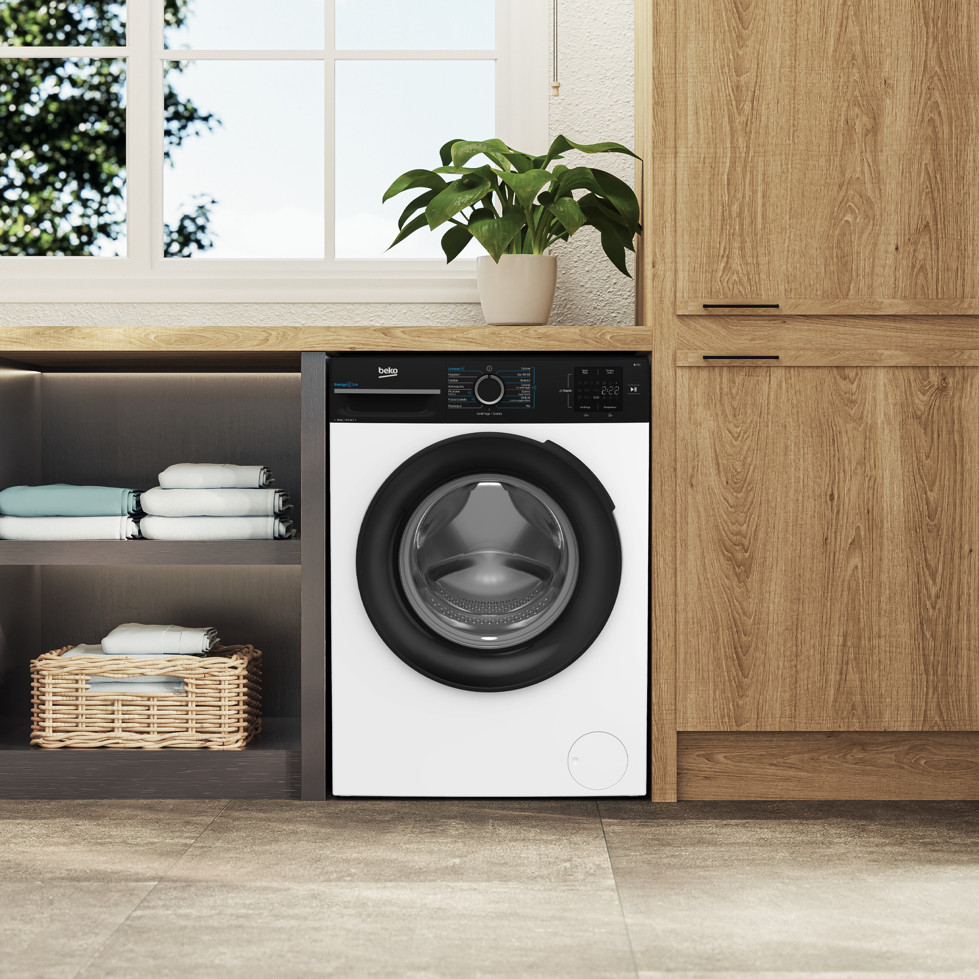 Beko b300 BMWG10147EB washing machine Front-load