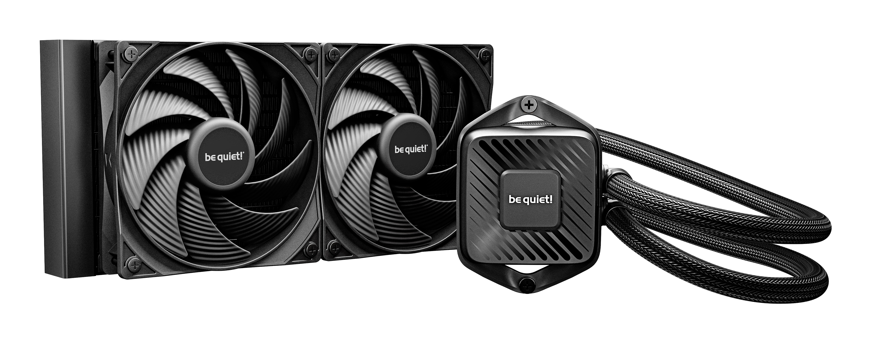 be quiet! Pure Loop 3 Liquid CPU Cooler, Universal Socket, 240mm Radiator, 2 x Pure Wings 3 120mm PWM High Speed, 3-year manufacurer's warranty.