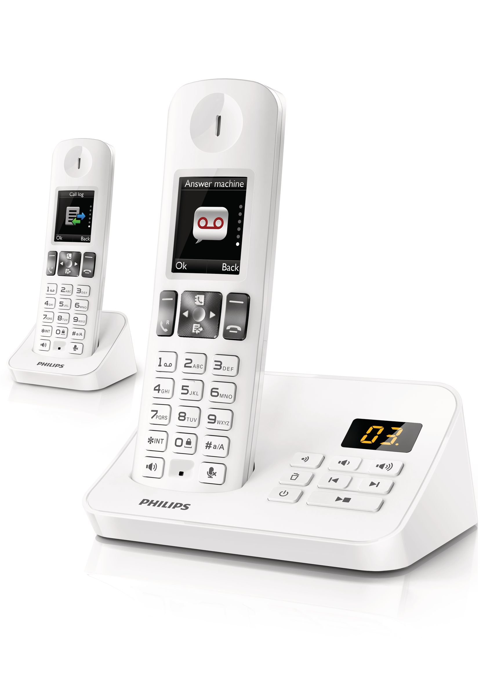Philips D6052W/FR telephone DECT telephone Caller ID White – image 1