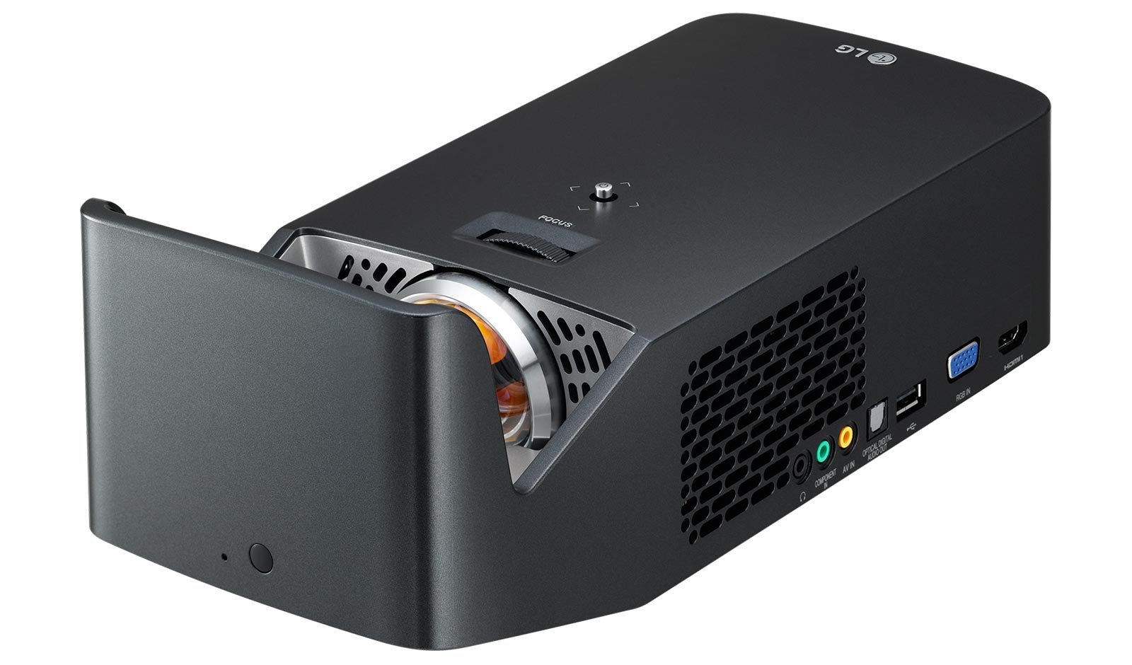 LG PF1000UG data projector Standard throw projector 1000 ANSI lumens DLP 1080p (1920x1080) 3D Black – image 1